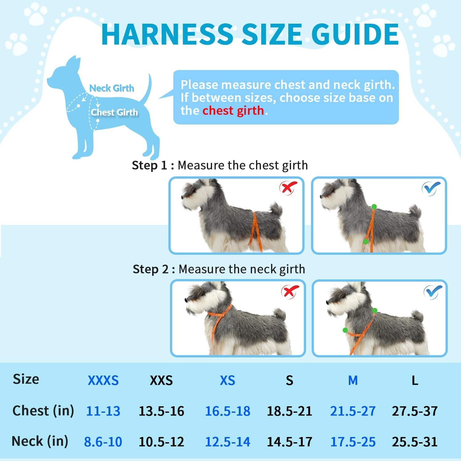 Dog Seat Belt Harness for Car, Double Clip Seatbelt, Universal Fit | Adjustable, Soft Breathable Mesh Vest Harness, Reflective, Durable Elastic Tether, for Small Medium Large Dogs (Blue, M)